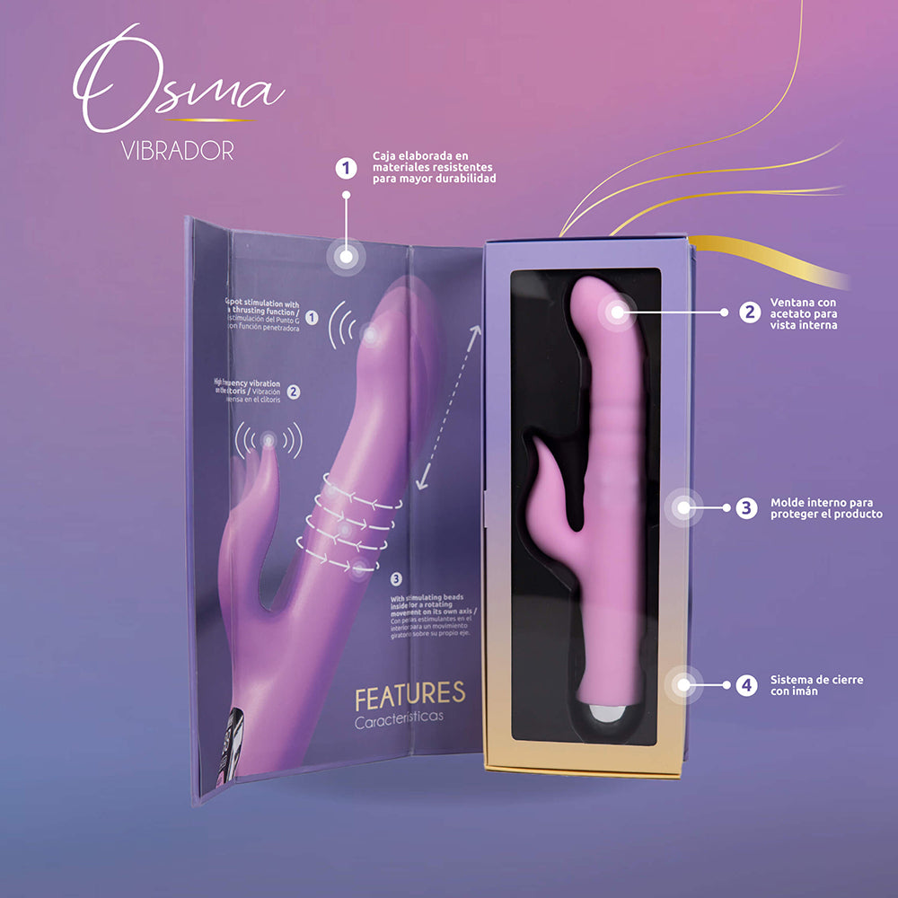 CAMTOYZ - RABBIT VIBRATOR USB-C CHARGING OSMA