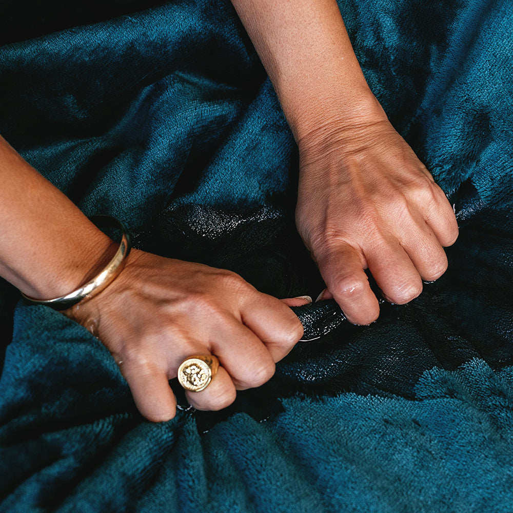SPLASH BLANKET - THE OG SMALL EMERALD GREEN