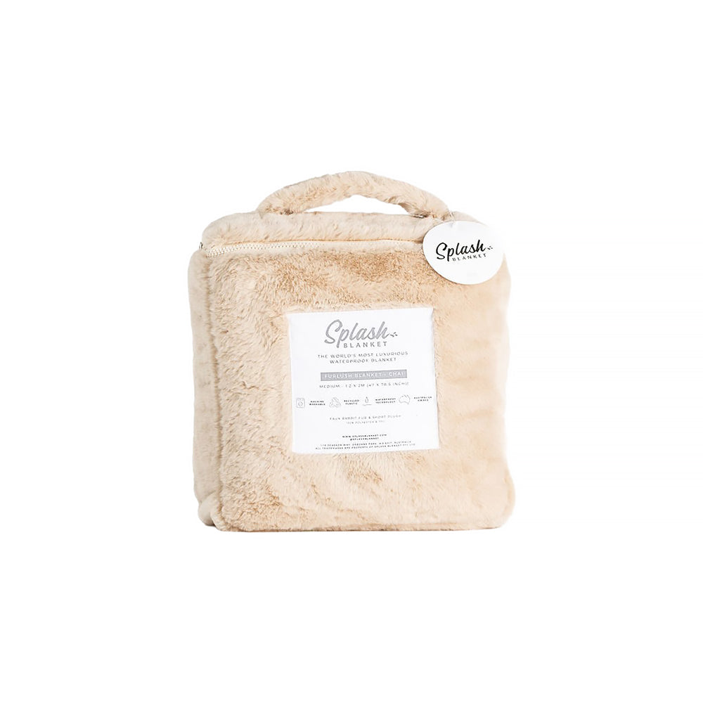 SPLASH BLANKET - FURLUSH MEDIUM CHAI