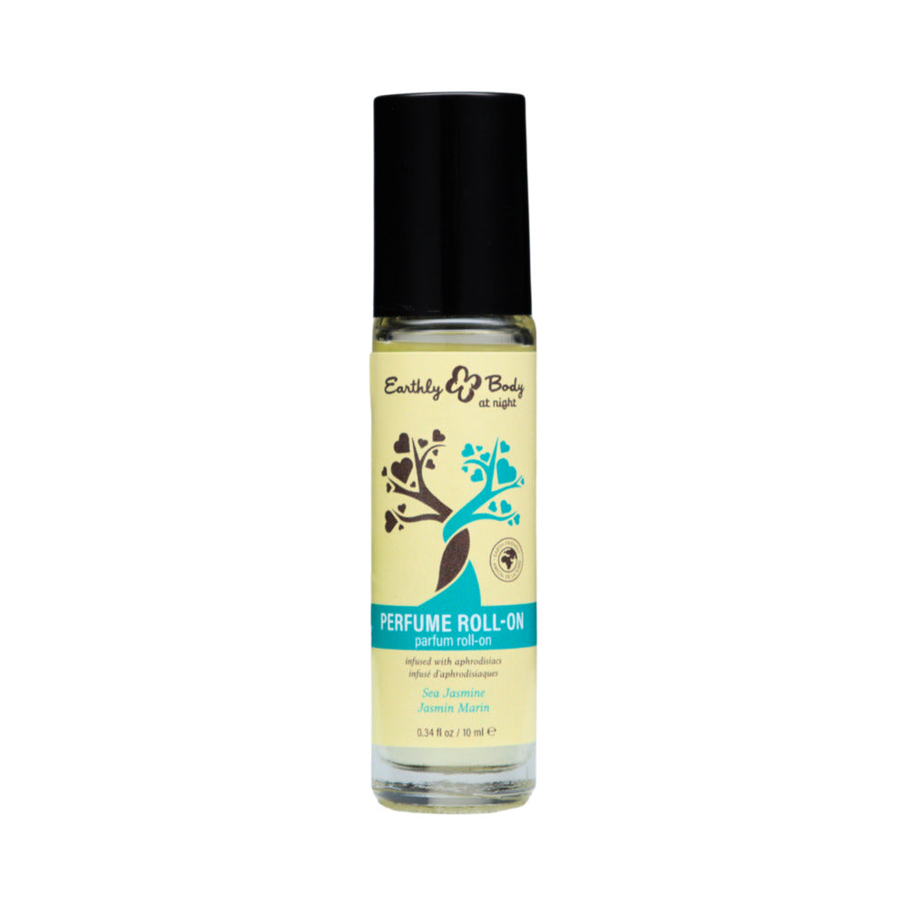 EARTHLY BODY - AT NIGHT APHRODISIAC ROLL-ON PERFUME SEA JASMINE 0.34 OZ.