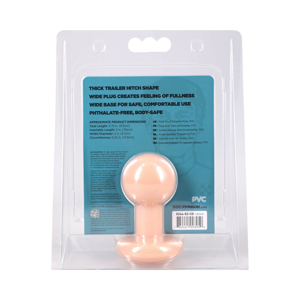 DOC JOHNSON - THE CLASSIC ROUND BUTT PLUG SMALL