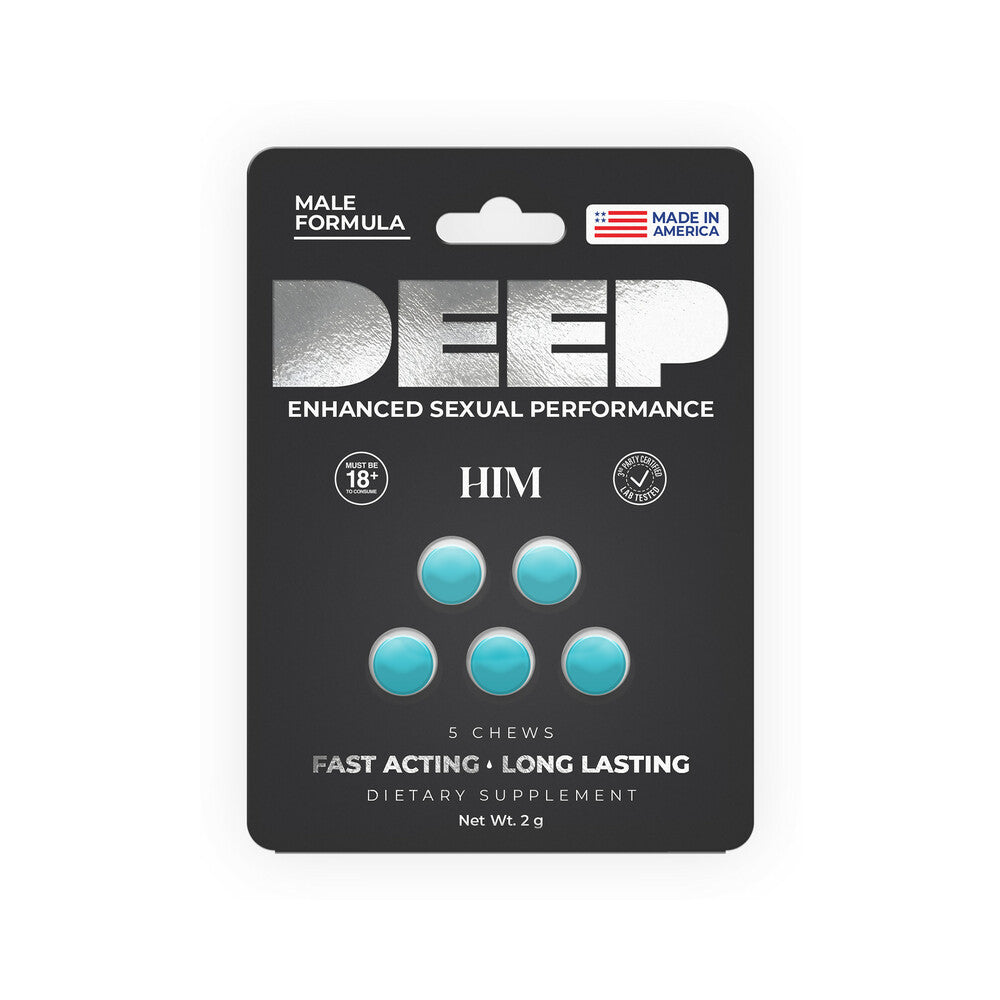 DOC JOHNSON - DEEP HIM CHEWS 5/CARD 2G