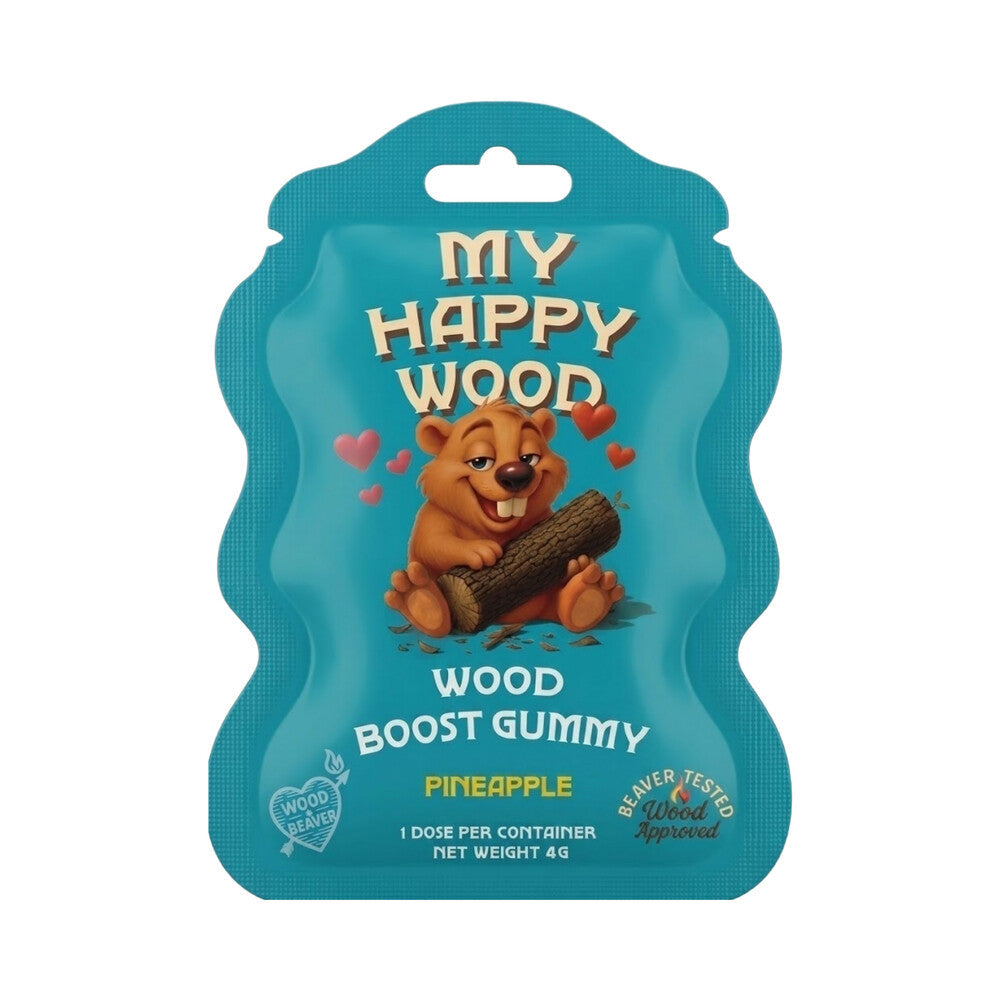 DOC JOHNSON - MY HAPPY WOOD - WOOD BOOST GUMMY 4G 12-PACK DISPLAY