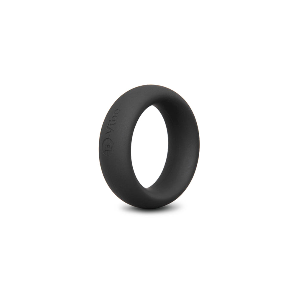 B-VIBE - SNUG RING 40MM SNUG FIT SILICONE C-RING BLACK