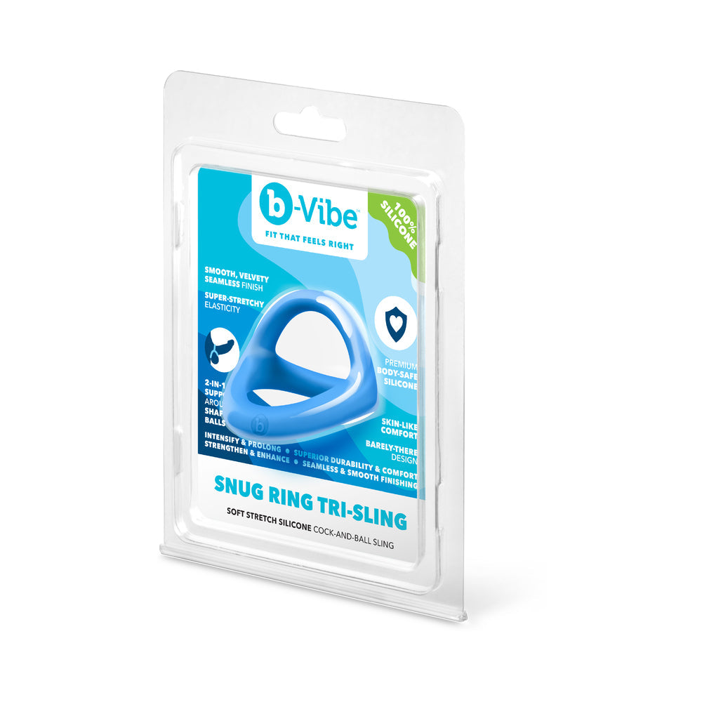 B-VIBE - SNUG RING TRI-SLING SILICONE C-RING