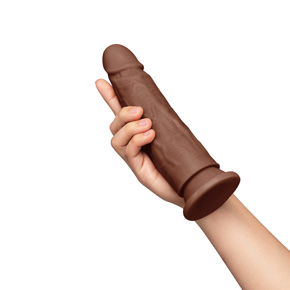 TOGETHER TOY - TOGETHER TONES 7.75 IN. REALISTIC DILDO DARK