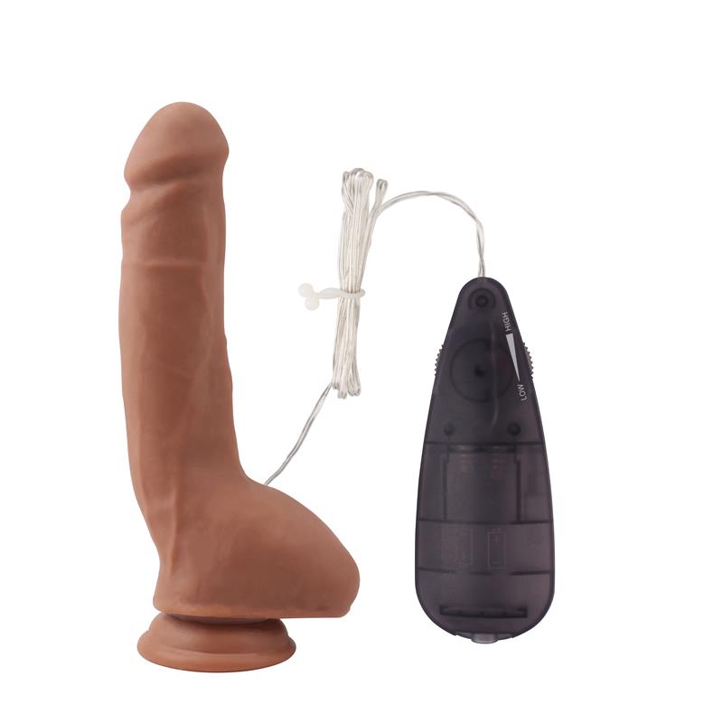 CHISA - 9.9 REAL FEEL DILDO WITH VIBRATION 23.5CM