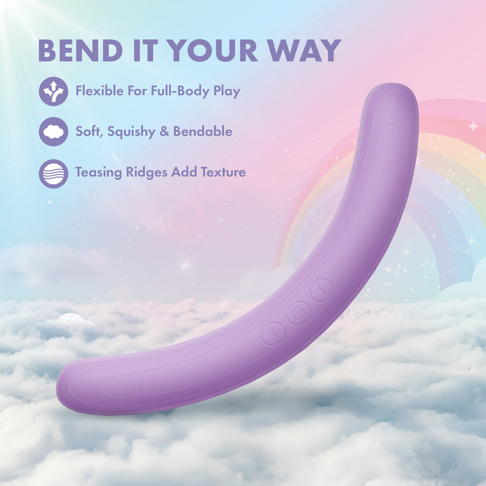 BLUSH - PLAY WITH ME SILICONE DOUBLE ENDED VIBRATOR