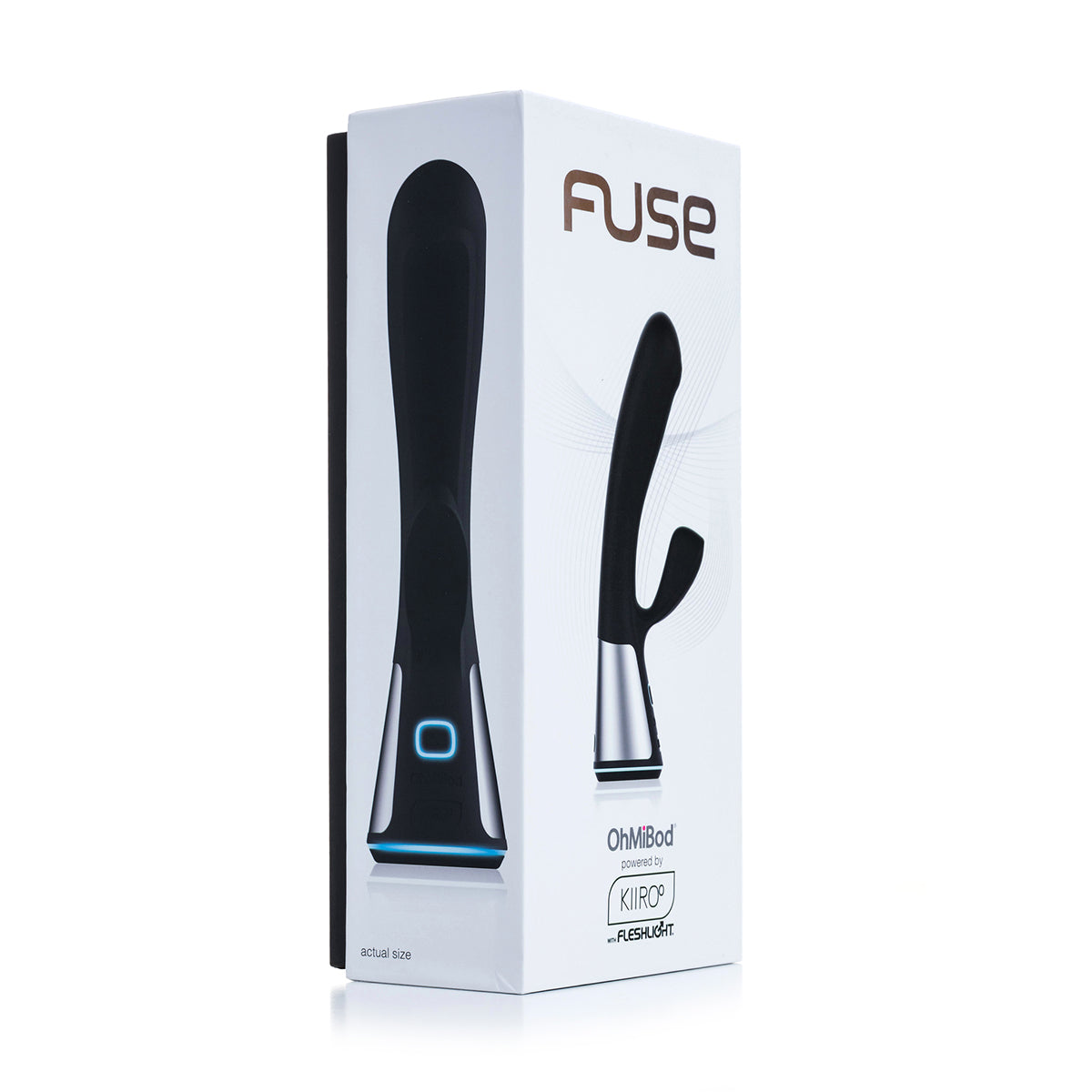 OHMIBOD FUSE INTERACTIVE DUAL STIMUATOR BLACK