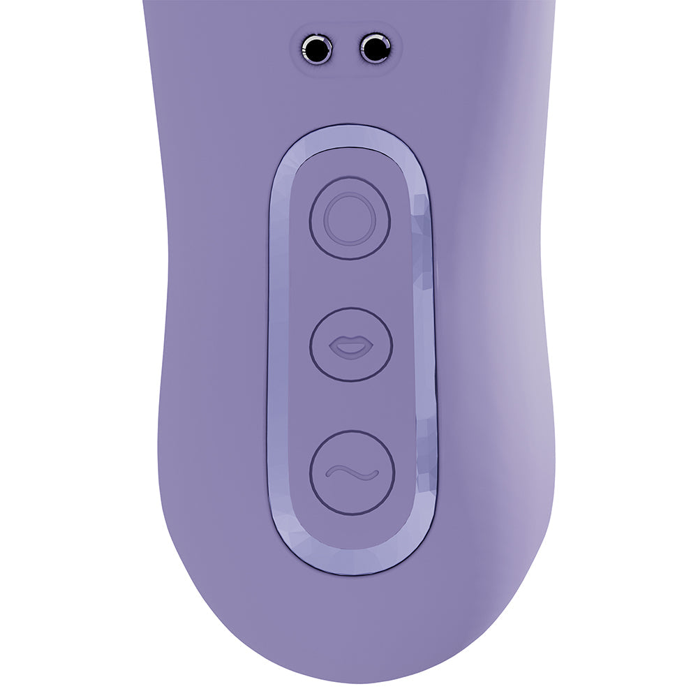 SHOTS - VIVE DOLCE CALLALILY G-SPOT TAPPING WITH TONGUE STIMULATOR & BREAST/VULVA PUMP