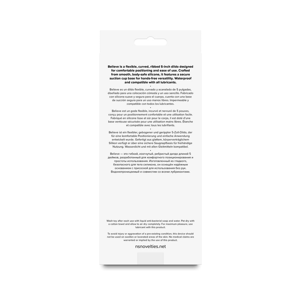NS NOVELTIES - LOVE NOTES BELIEVE BLACK