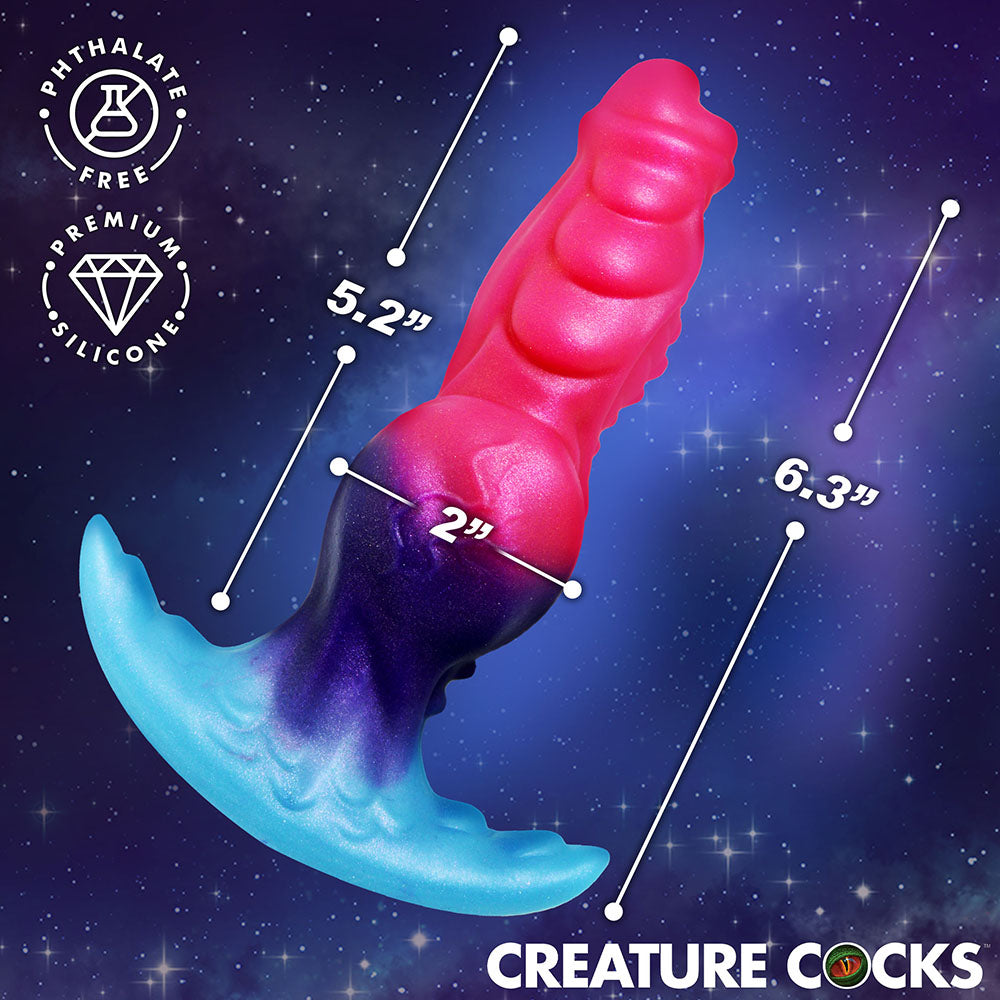 XR BRANDS - CREATURE COCKS COSMO HOUND SILICONE BUTT PLUG