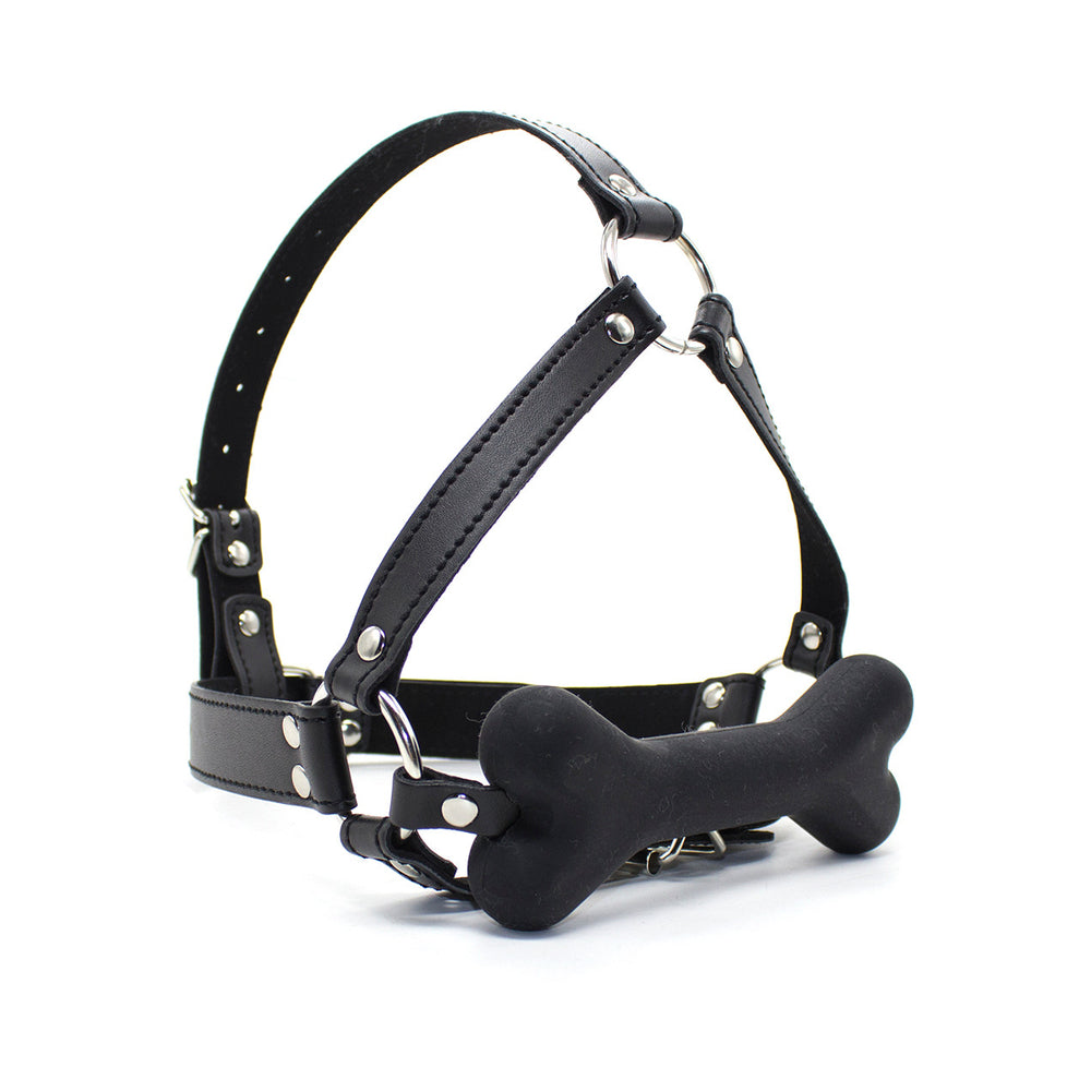 PLE'SUR - FACE HARNESS DOG BONE GAG