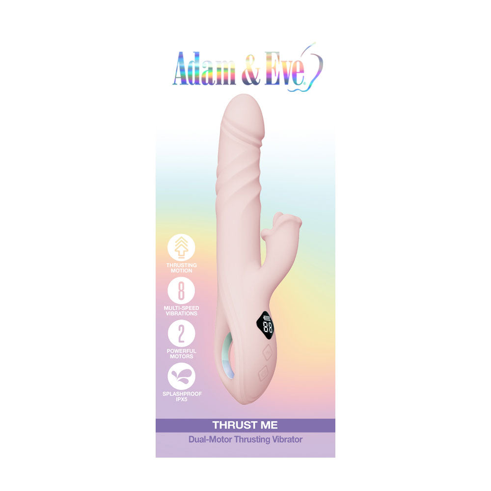 ADAM & EVE - THRUST ME DUAL-MOTOR THRUSTING VIBRATOR