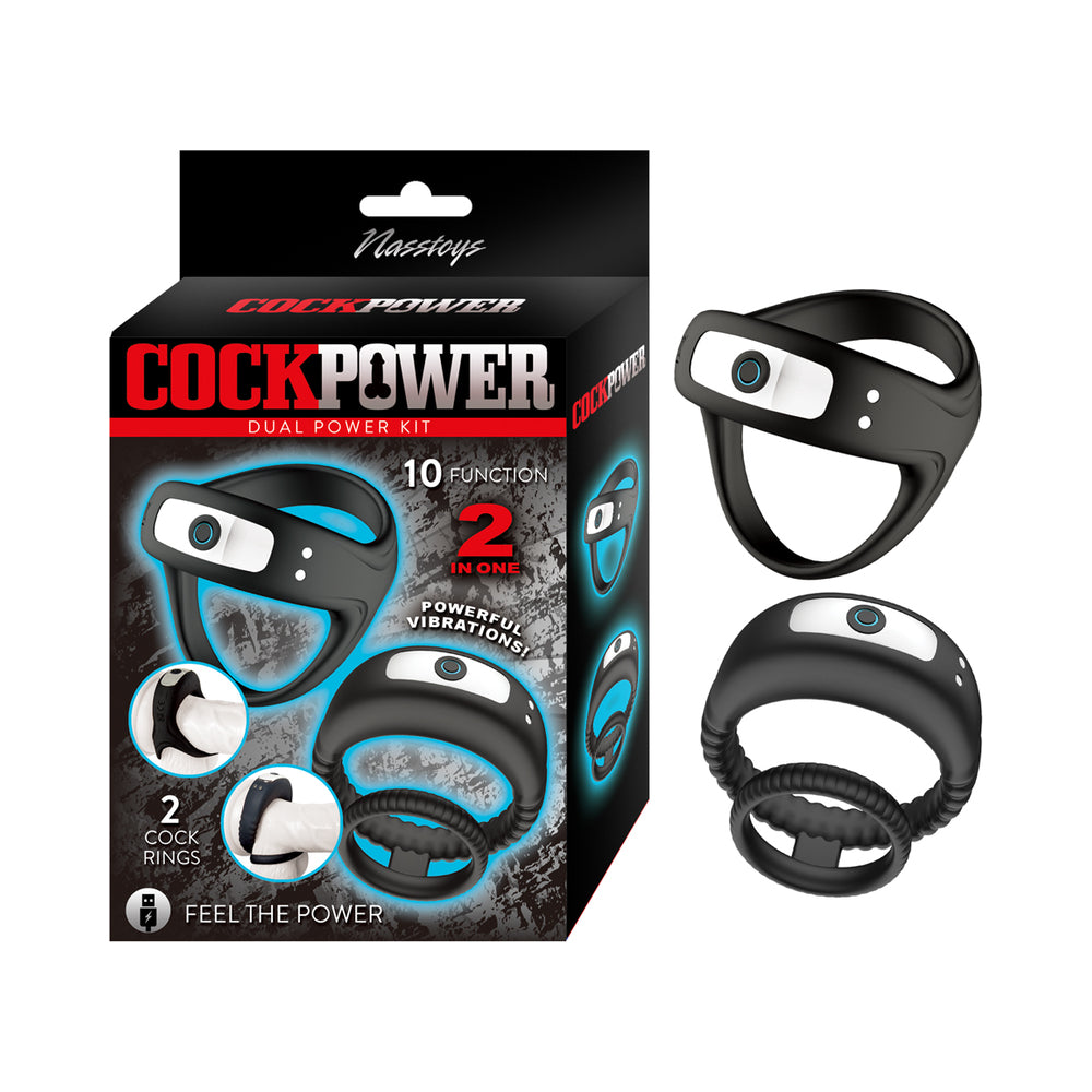 NASSTOYS - COCKPOWER DUAL POWER KIT BLACK