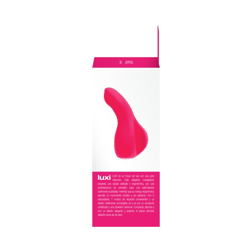 VEDO - LUXI RECHARGEABLE CLITORAL FINGER VIBE PINK
