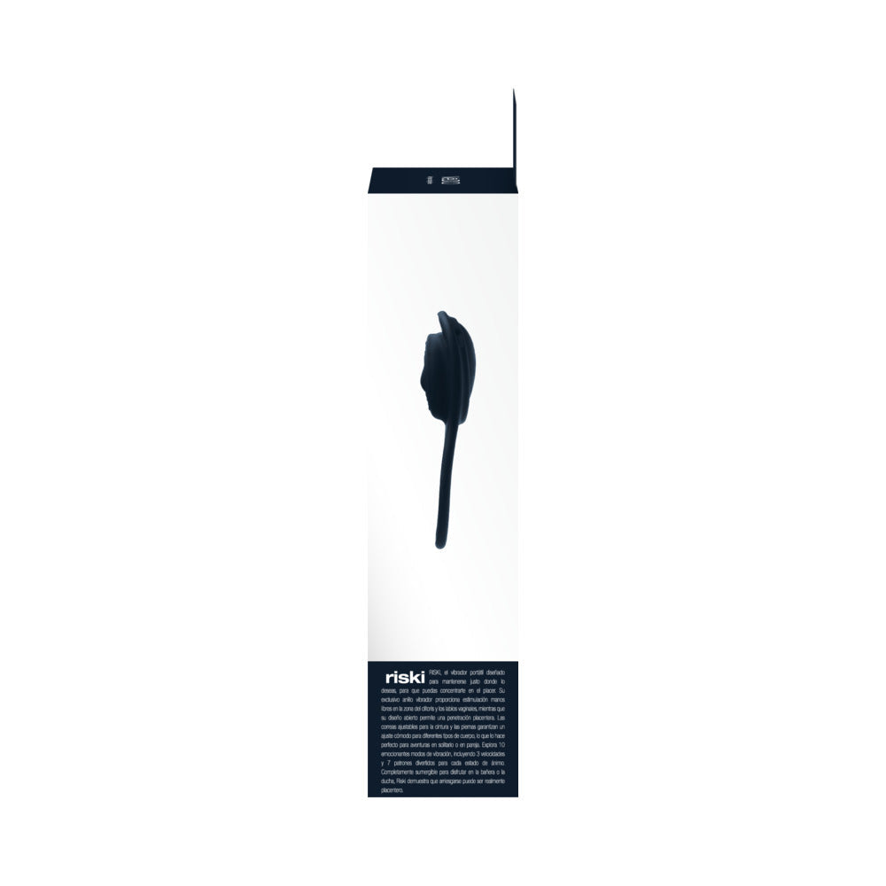 VEDO - RISKI RECHARGEABLE CLITORAL VIBE FOR COUPLES BLACK