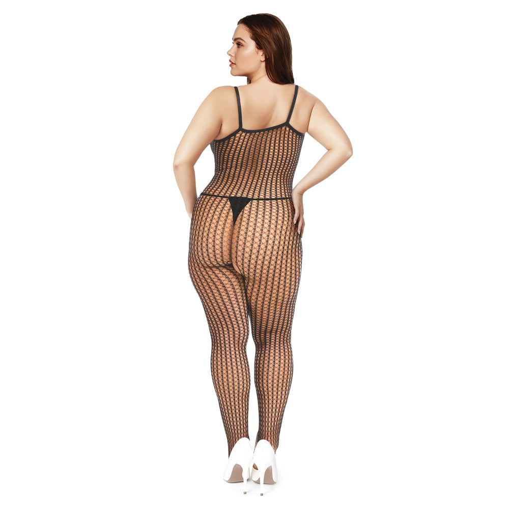 ME YOU US SIGNATURE - ME YOU US CROTCHLESS BODYSTOCKING QUEEN SIZE