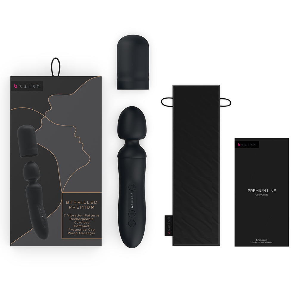 B SWISH - BTHRILLED PREMIUM MINI WAND NOIR