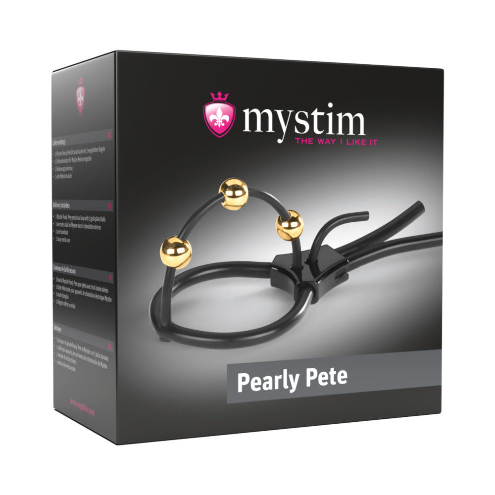 MYSTIM - PEARLY PETE CORONA GLANS STRAP