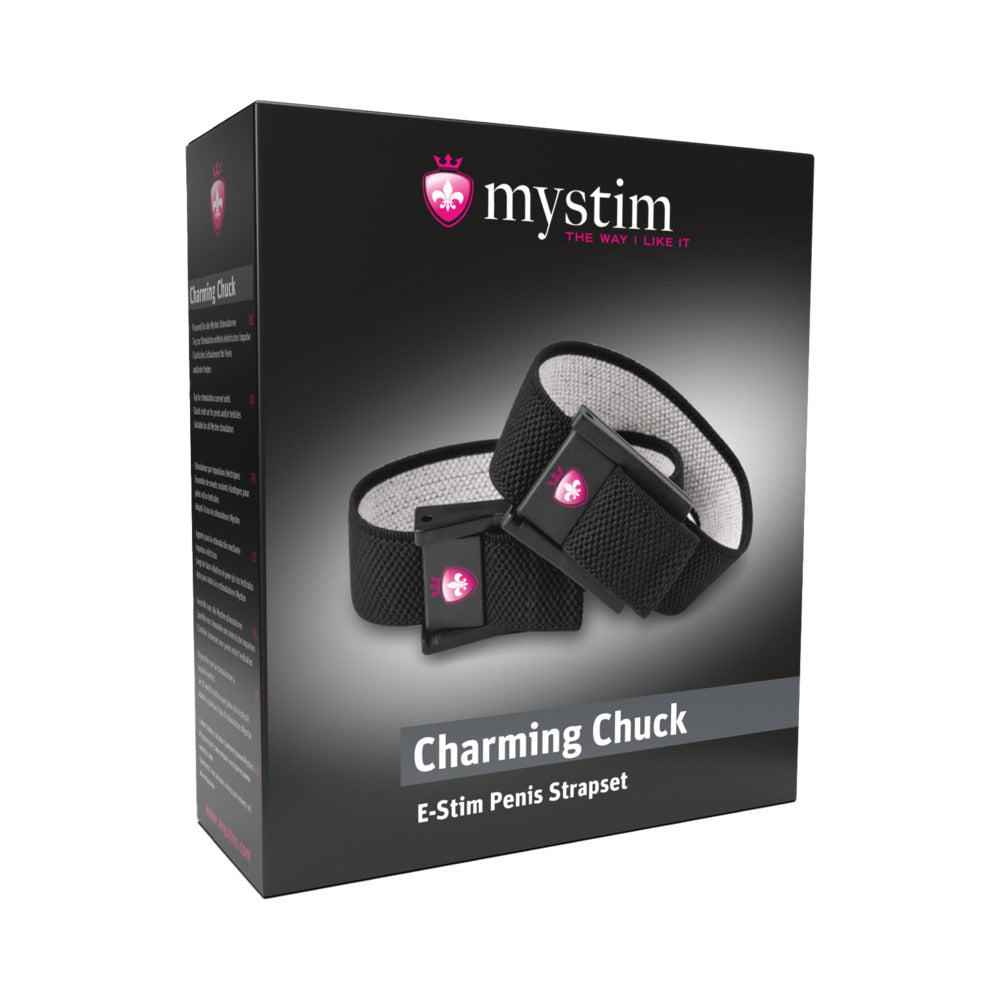 MYSTIM - JUEGO DE 2 CORREAS CHARMING CHUCK CON ADAPTADOR DE 2MM