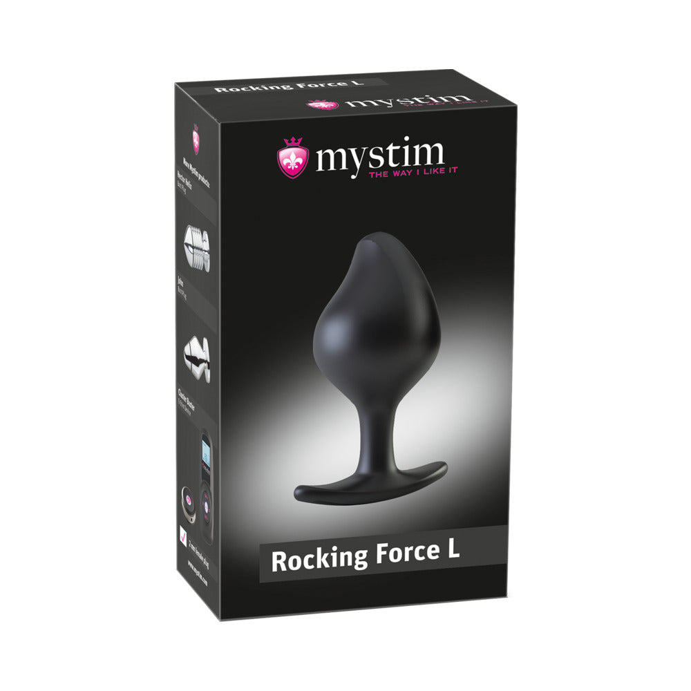 MYSTIM - ROCKING FORCE ANAL PLUG LARGE