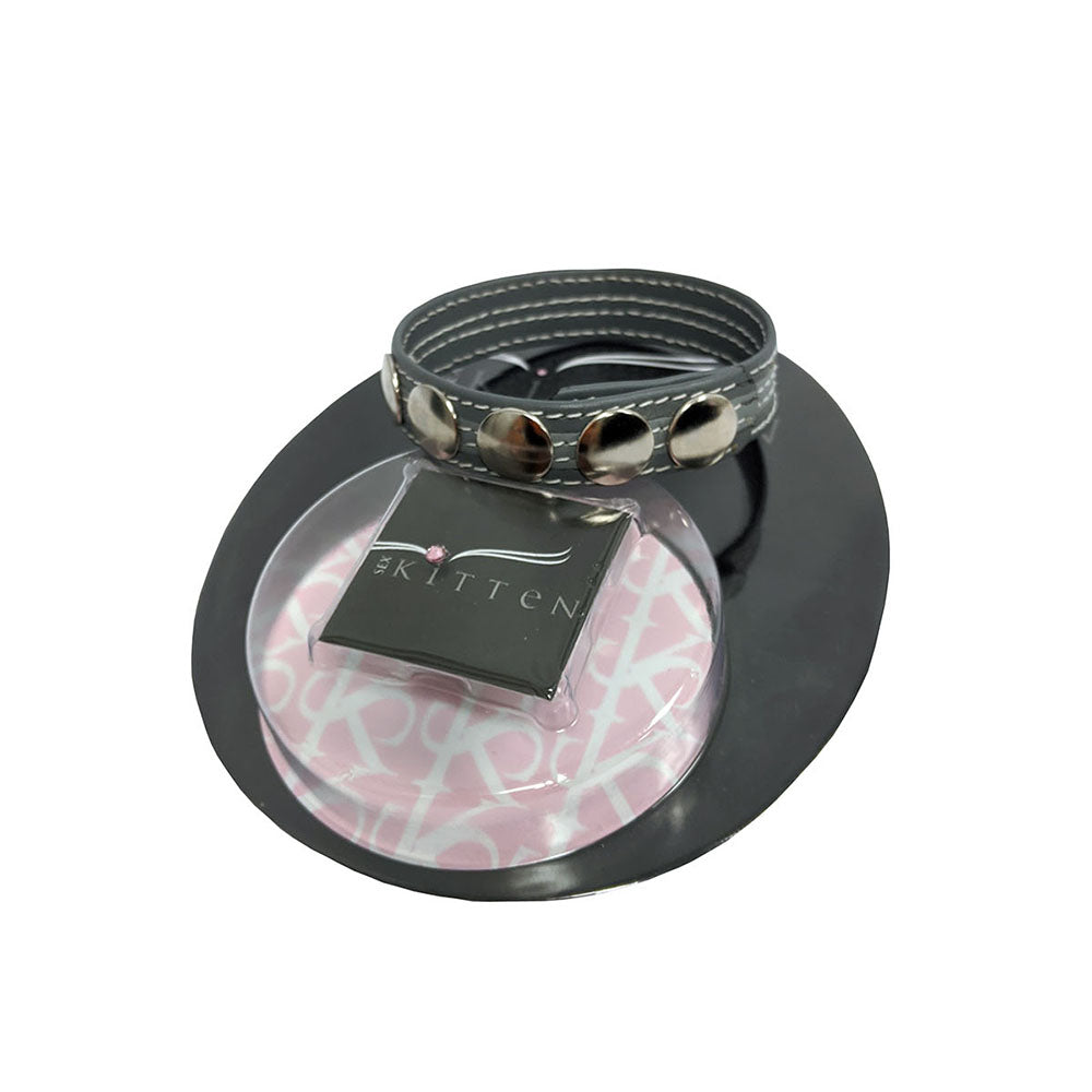 SEX KITTEN LEATHER 5-SNAP RING