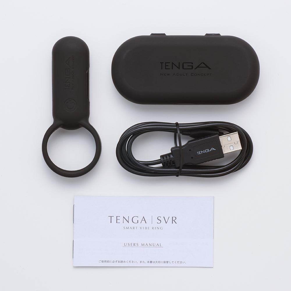 TENGA - SVR SMART VIBE RING BLACK