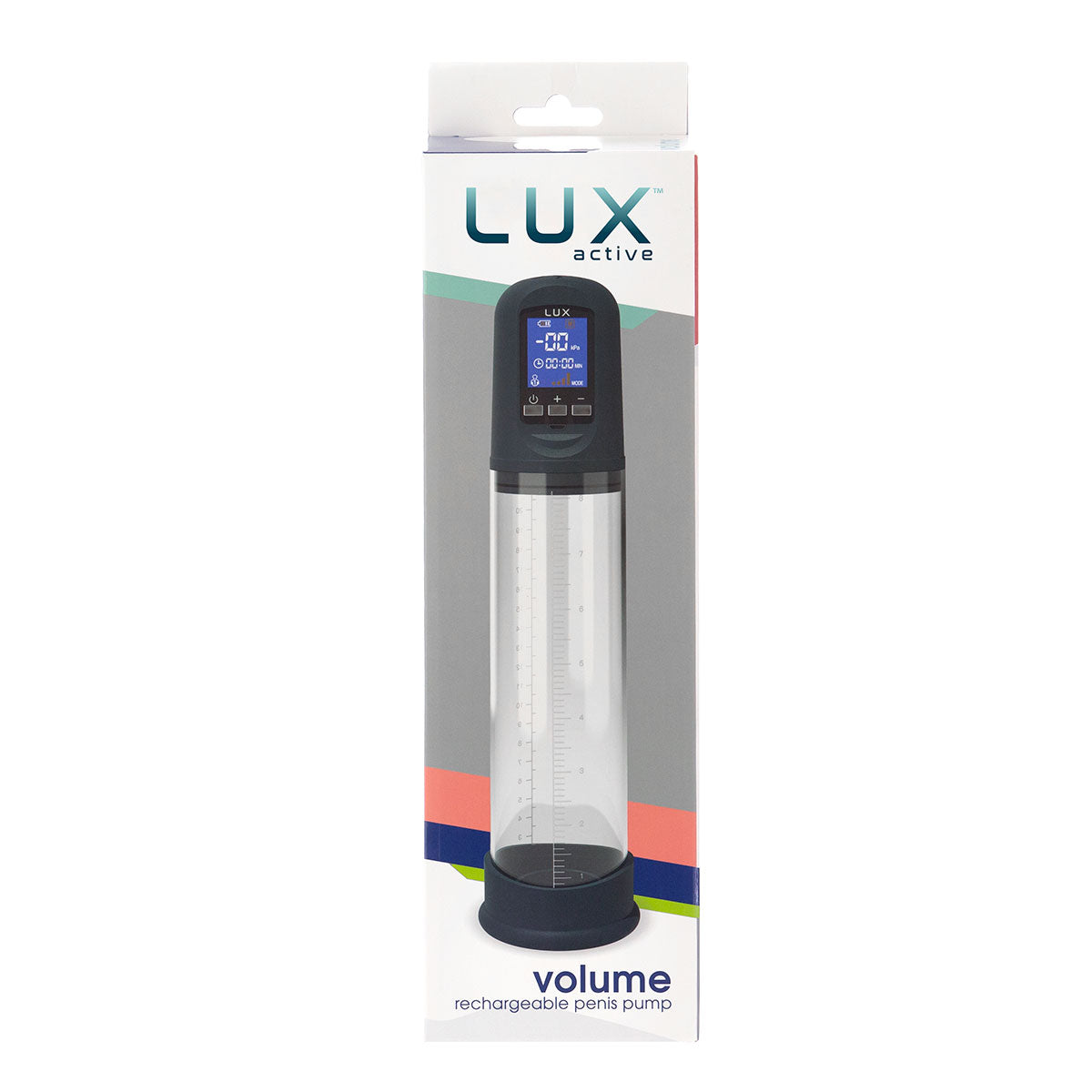 LUX ACTIVE VOLUME RECHARGEABLE PENIS PUMP