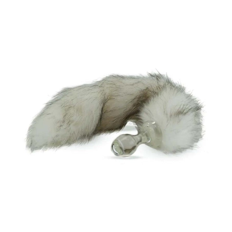 CRYSTAL DELIGHTS MINX FAUX FUR TAIL PLUG HUSKY