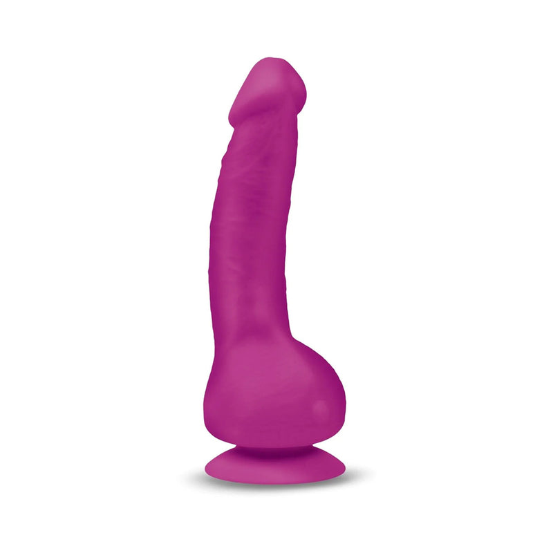 GVIBE - GREAL MINI 7 IN. VIBRATING DILDO FUCHSIA