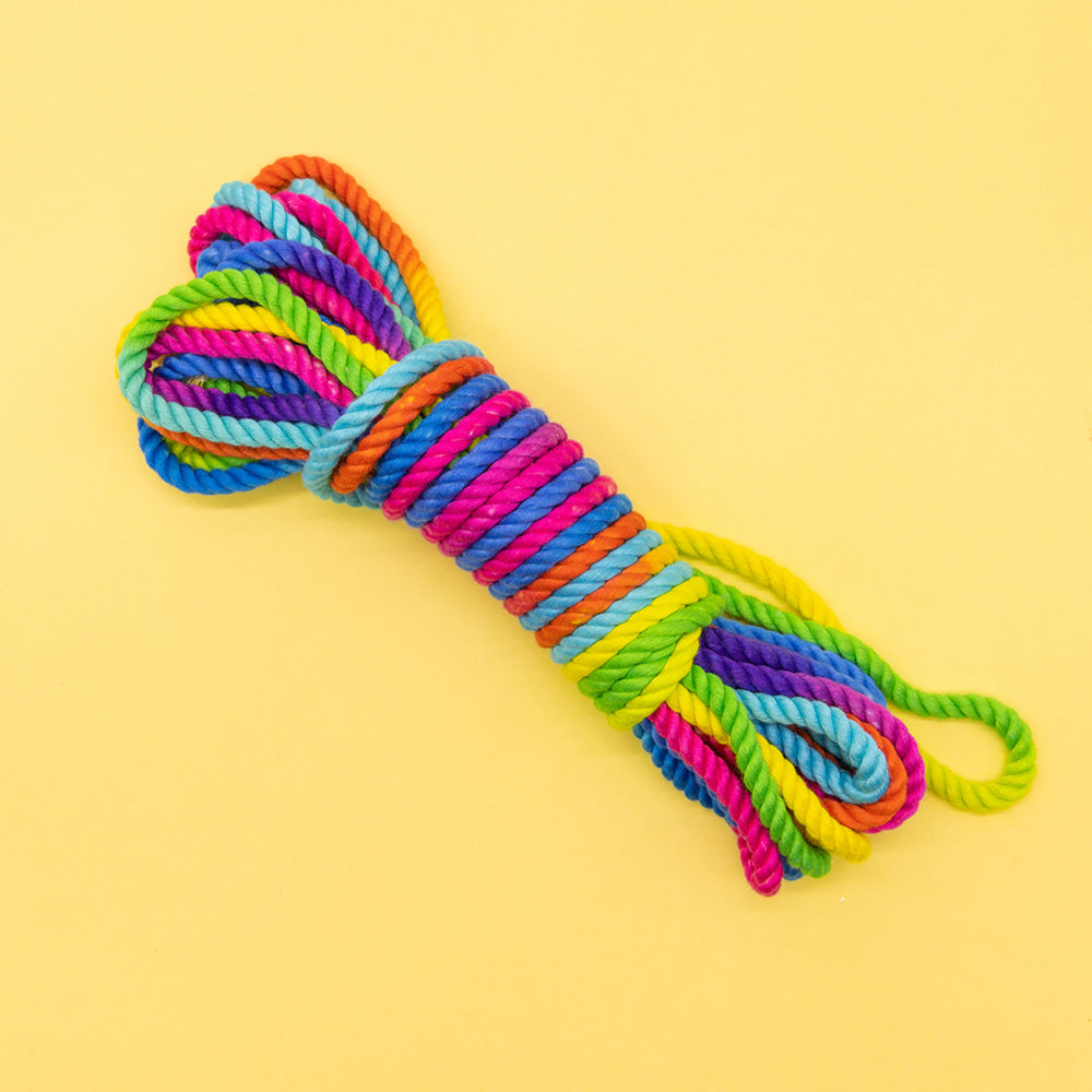 EMOJIBATOR - UNICORN RAINBOW BONDAGE ROPE 26.25 ''