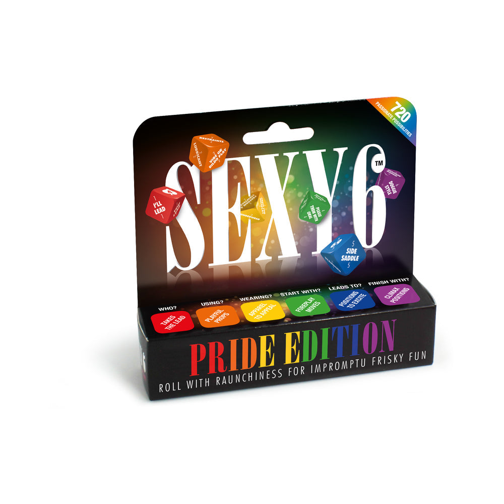 CREATIVE CONCEPTIONS - JUEGO DE DADOS SEXY 6 EDICIÓN ORGULLO