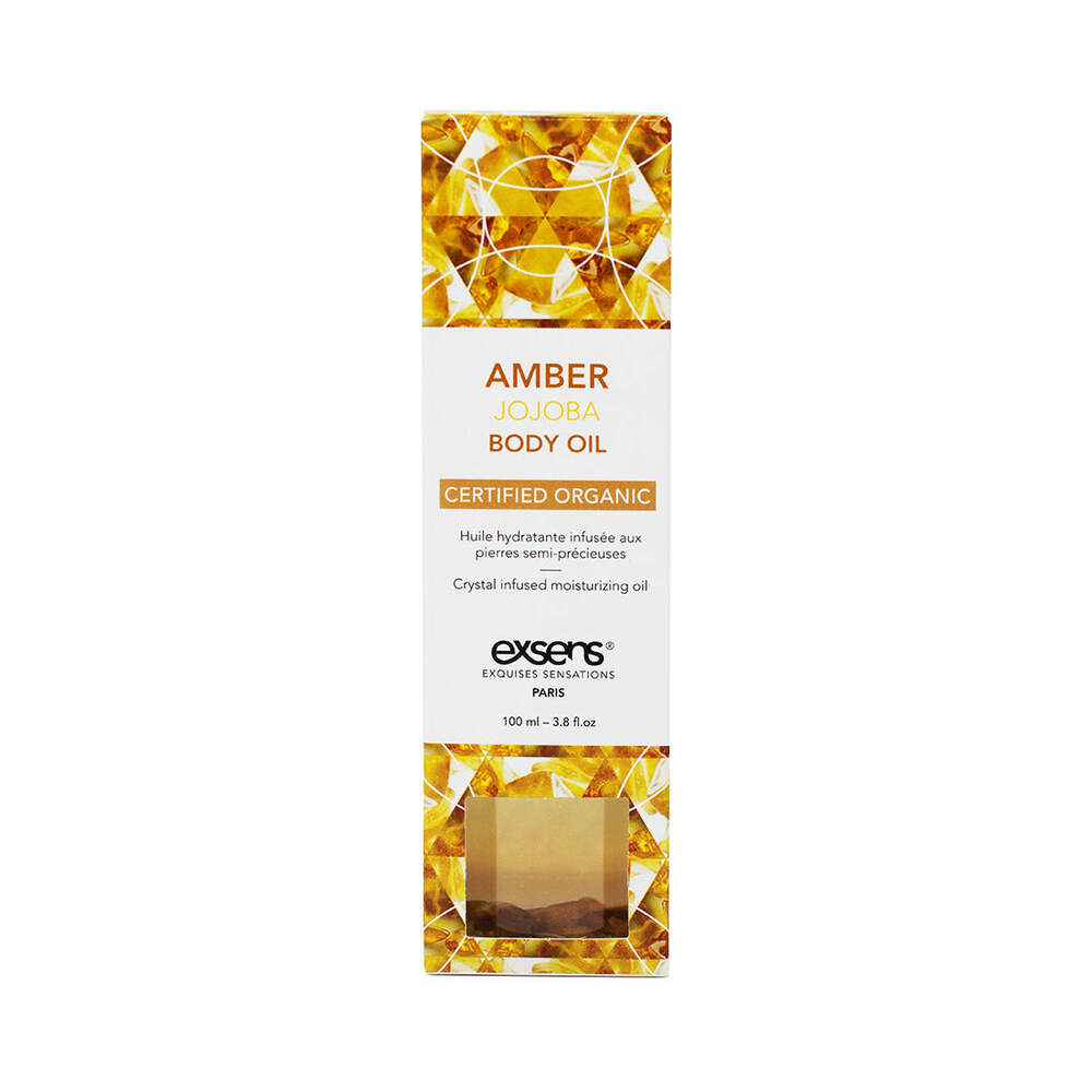 EXSENS - BODY OIL AMBER JOJOBA 3.4 OZ.