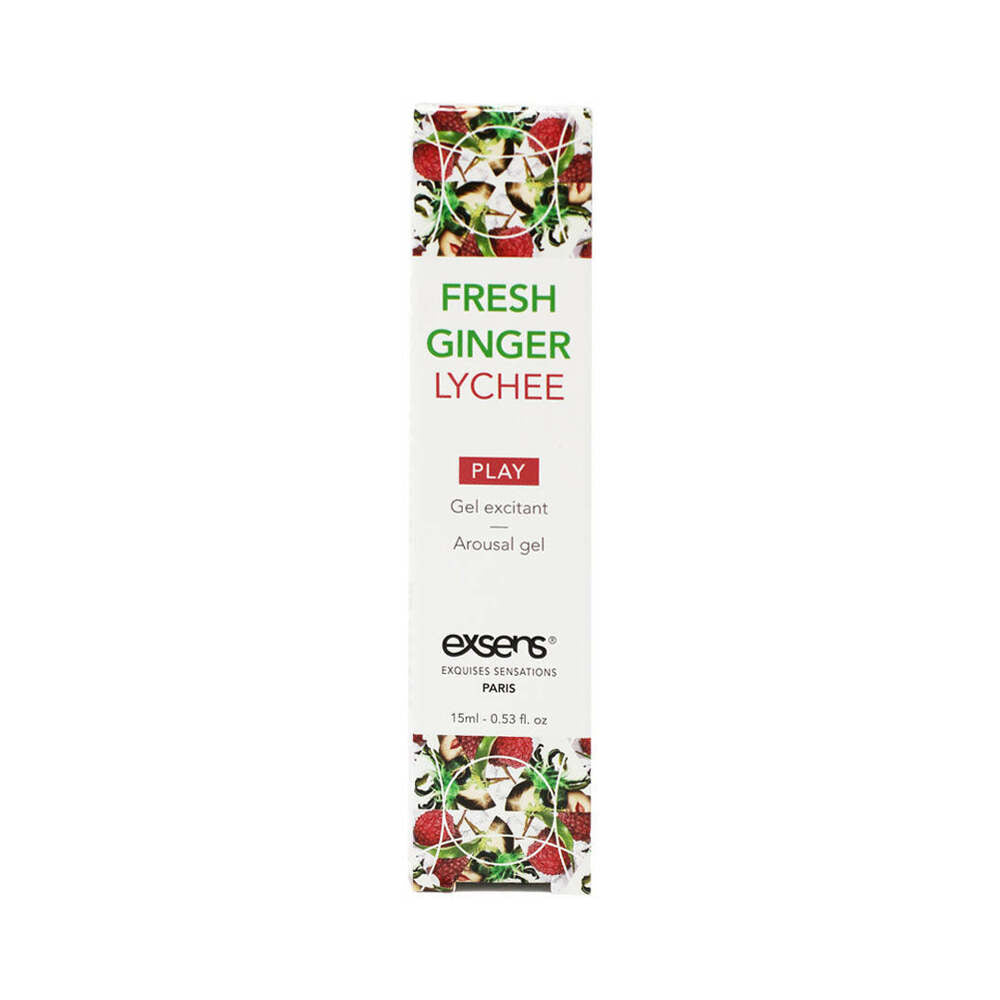 EXSENS - AROUSAL GEL FRESH GINGER LYCHEE 0.5 OZ.