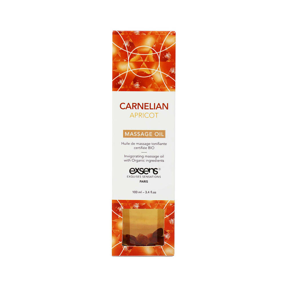 EXSENS - MASSAGE OIL CARNELIAN APRICOT 3.4 OZ.