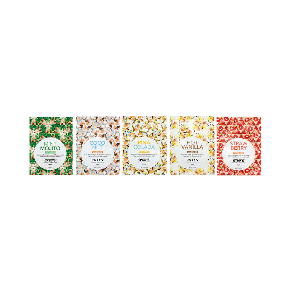 EXSENS - WARMING OIL FOILS 150-PIECE FISHBOWL DISPLAY