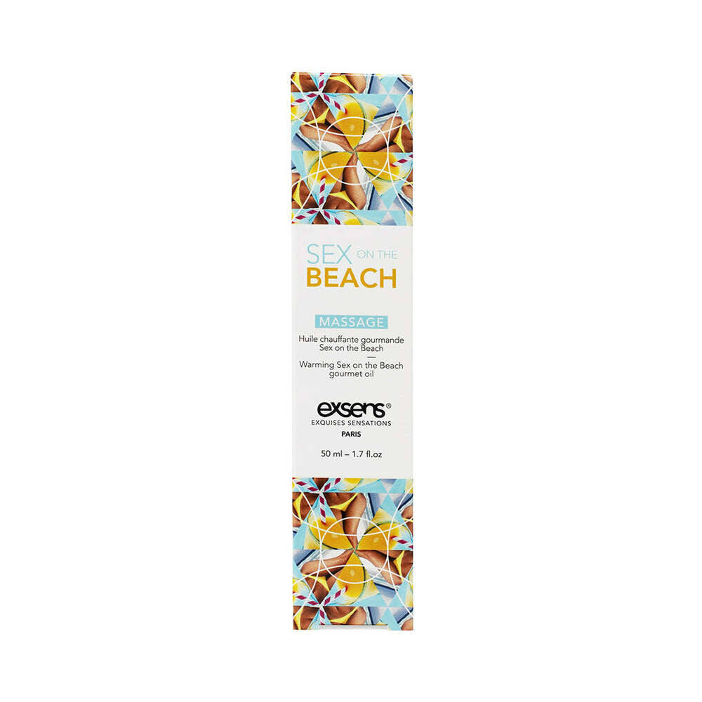 EXSENS - HUILE DE MASSAGE CHAUFFANTE SEX ON THE BEACH 50 ML