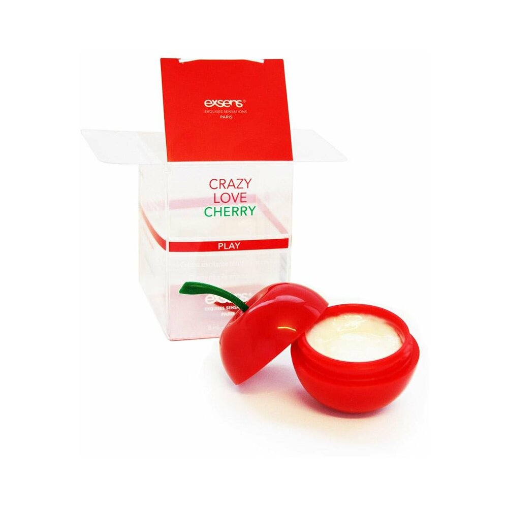 EXSENS - NIPPLE AROUSAL CREAM CRAZY LOVE CHERRY 0.3 OZ.