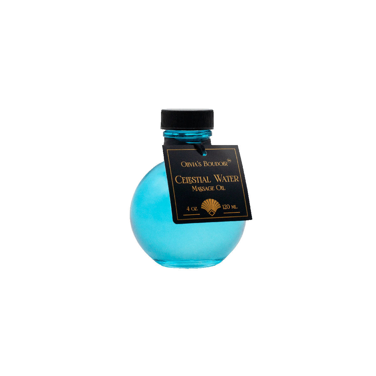 OLIVIA''S BOUDOIR - MASSAGE OIL CELESTIAL WATER 4 OZ.