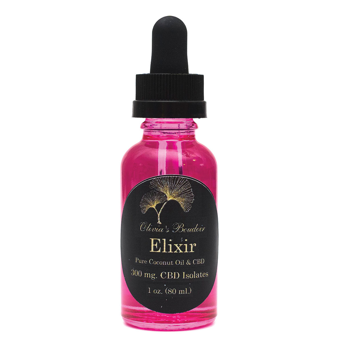 300MG CBD ELIXIR UNFLAVORED 1 OZ.
