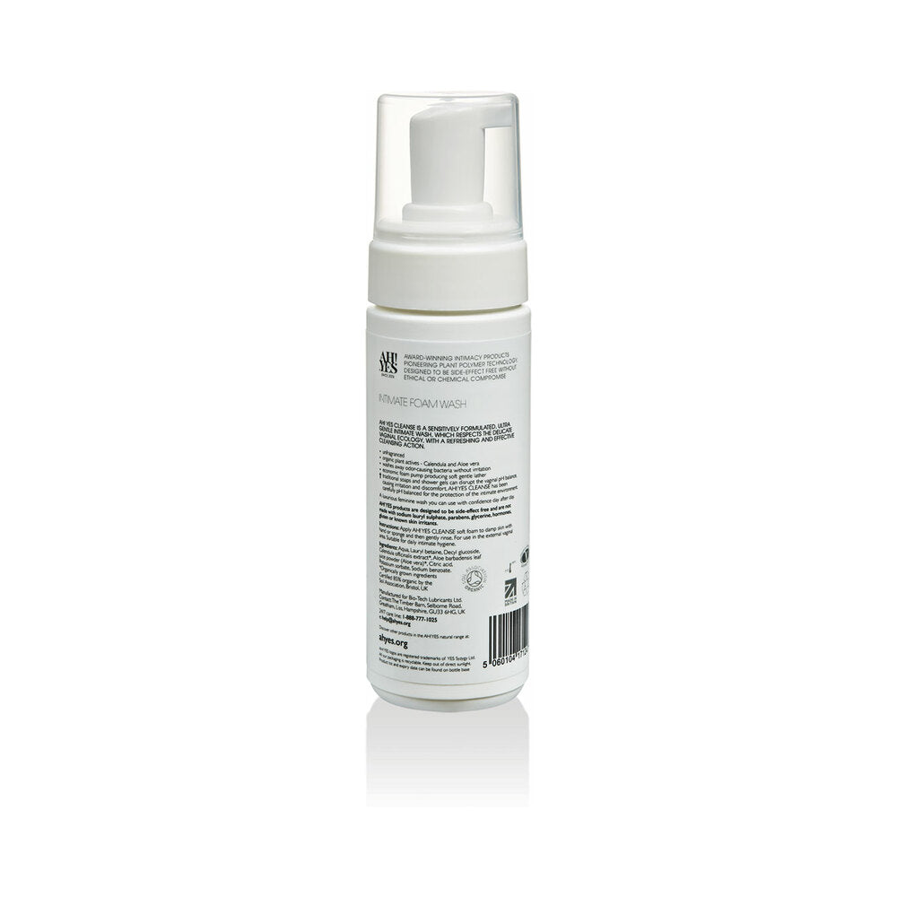 AH! YES - CLEANSE INTIMATE FOAM WASH UNFRAGRANCED 5.1 OZ.