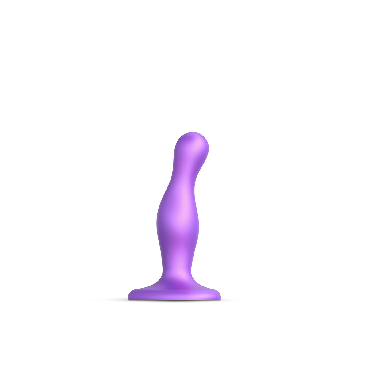 LOVELY PLANET - DILDO TAPÓN STRAP-ON-ME CURVY PEQUEÑO MORADO