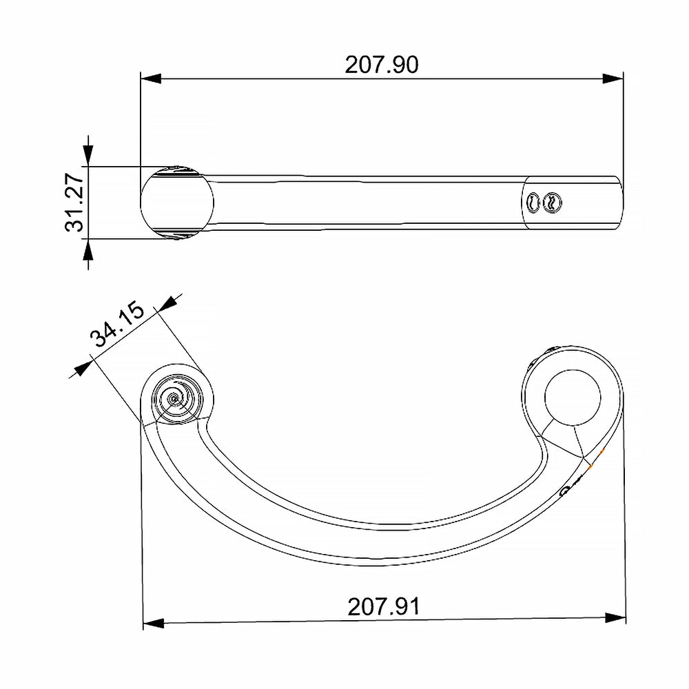 SNAIL VIBE - AXI VIBRATING MASSAGE WAND BLUE