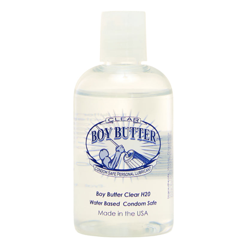 BOY BUTTER - CLEAR BOTTLE 4 OZ.