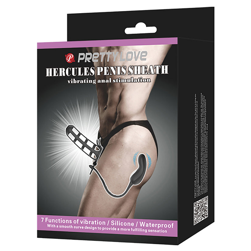 PRETTY LOVE - HERCULES VIBRATING ANAL STIMULATOR