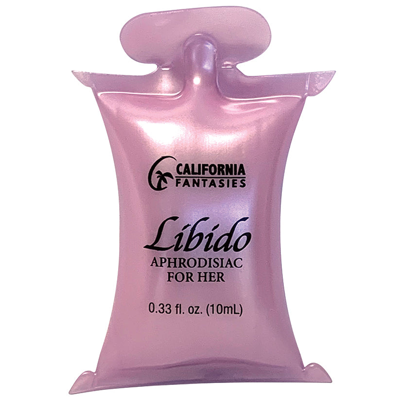 CAL EXOTICS - AFRODISÍACO DE LIBIDO PARA ELLA 10ML A GRANEL 72 ALMOHADILLAS