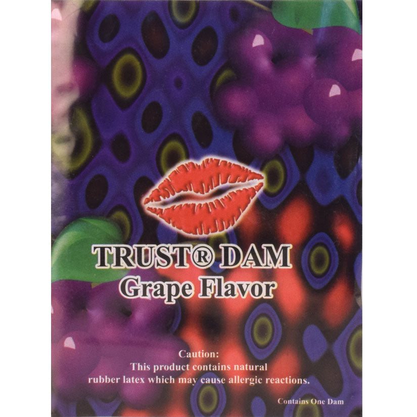 TRUSTEX - LIXX FLAVORED DENTAL DAM GRAPE