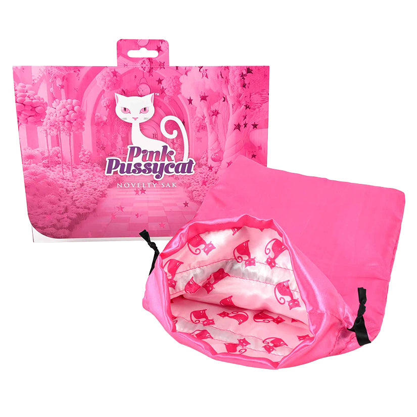COUSINS GROUP - PINK PUSSYCAT ANTIBACTERIAL TOY BAG