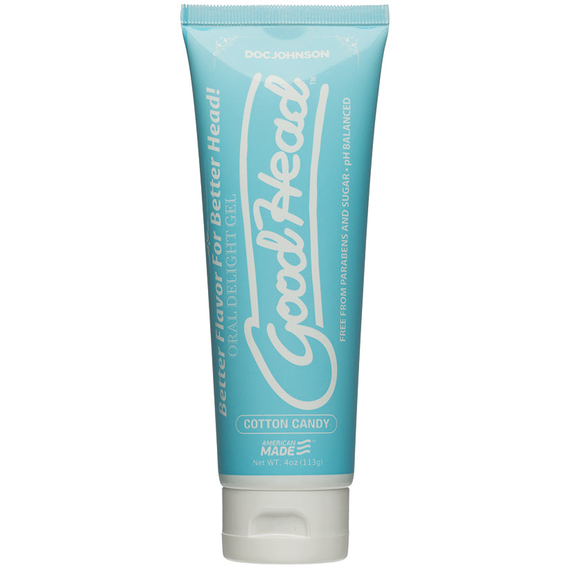 DOC JOHNSON - GOODHEAD ORAL DELIGHT GEL COTTON CANDY 4 OZ. (BULK)